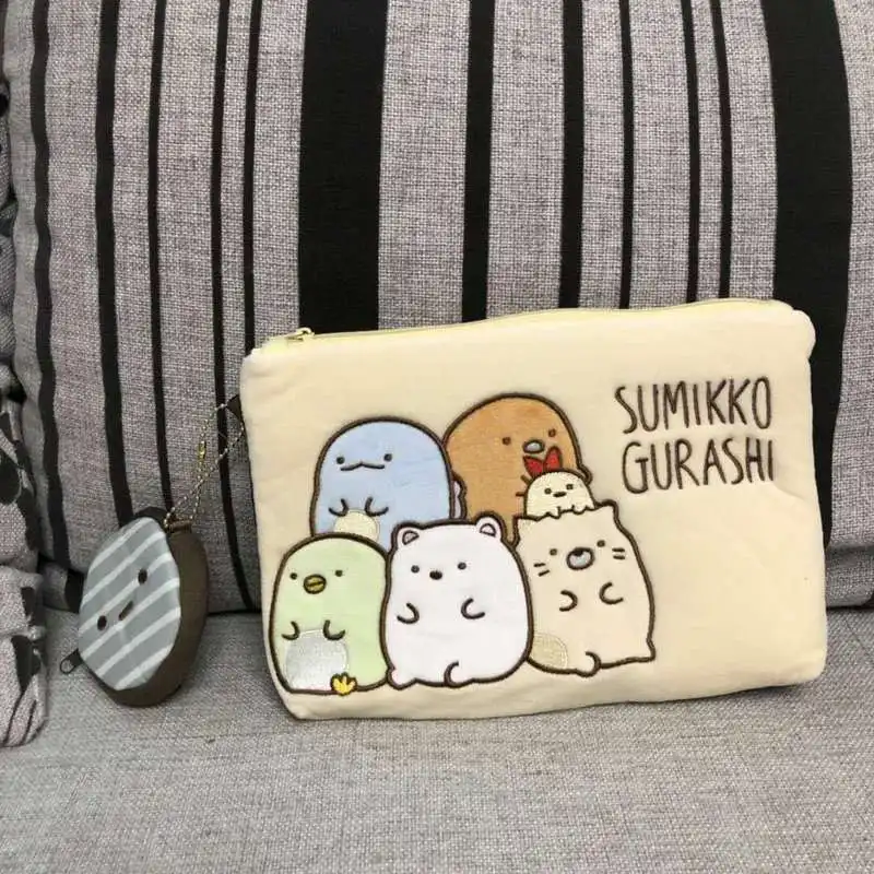 Плюшевый кошелек для мелочи IVYYE Sumikko gurashi Мультяшные мягкие кошельки и карт