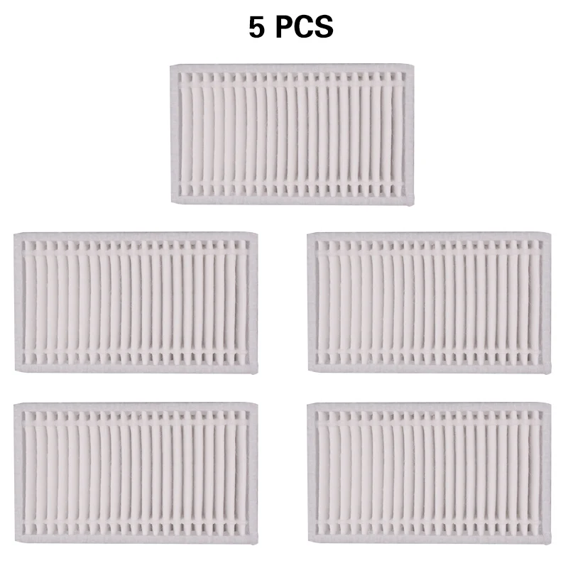 

5 piece/batch hepa robot filter for replacing iselife PRO1 PRO1S PRO2S robot spare parts for vacuum cleaner accessories