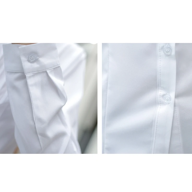 KOWELL Women's Shirts blusas femininas Solid Color Office Lady Long Sleeve Blouses Turn Down Collar Casual Work Tops S-5XL M71 |