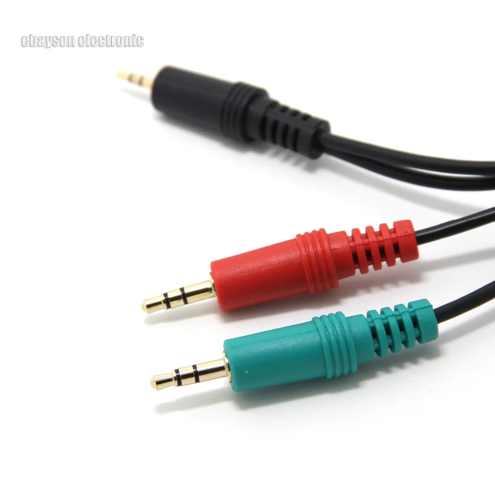 Для Turtle Beach и подобных игровых гарнитур сменный кабель-адаптер для ПК чата |