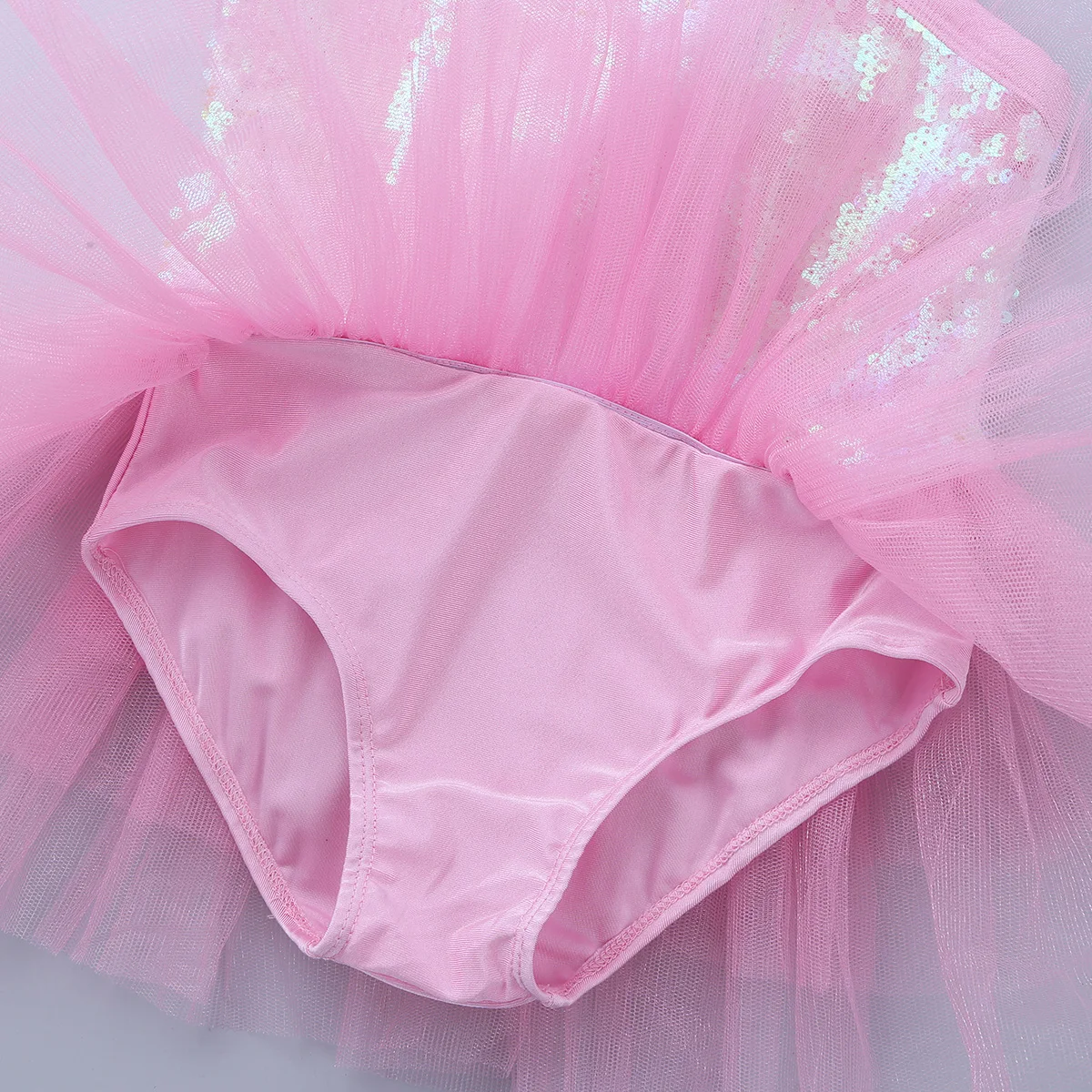 Детское балетное платье для девочек трико с блестками балетные гимнастические