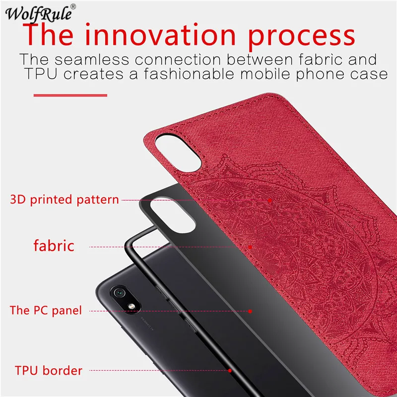 Для Xiaomi Redmi 7A чехол Redmi Note 8 Pro 6 TPU рамка ткань Бампер Защитный чехол для телефона ss для Xiaomi Redmi Note 7 крышка