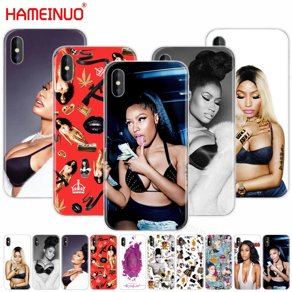 HAMEINUO в стиле Nicki Minaj Модный чехол для мобильного телефона iphone X 8 7 6 4 4s 5 5s SE 5c 6s плюс |