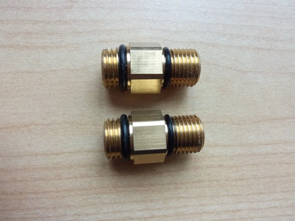 Бесплатная доставка медный разъем адаптера Male M14 * 1 5 G1/4 Для пеногенератора