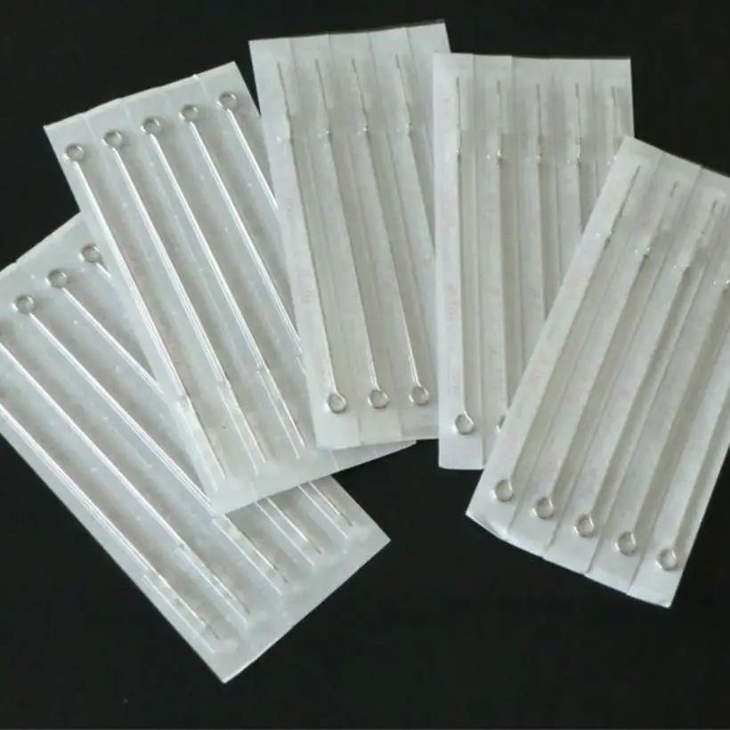 Новые 50 шт./лот Ассорти стерильные одноразовые иглы татуировки двойной стек Magnum