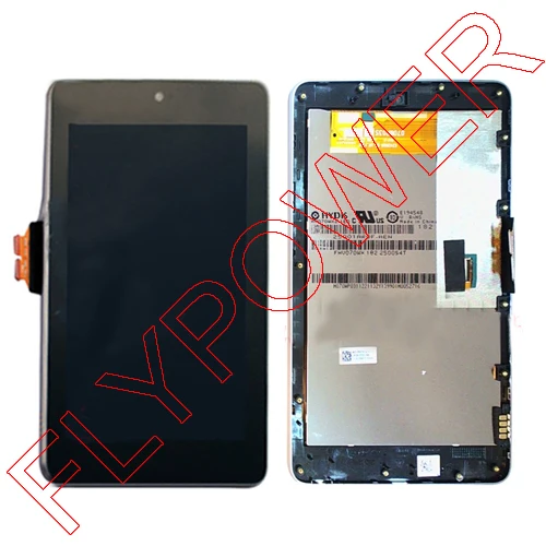 ЖК дисплей + сенсорный экран дигитайзер для ASUS Google Nexus 7 1st Gen ME370T с рамкой Wifi версия