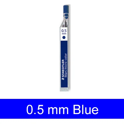 LifeMaster Staedtler Mars Micro color 254 механический карандаш 0,5 мм красный/синий/зеленый школьные и офисные принадлежности - Цвет: 1 Blue