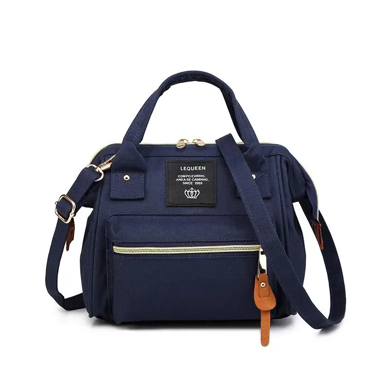Nappy Bag Fashion Mummy Maternity Nappy sling Bag Large Capacity Baby Travel Backpack Designer Nursing Bag for Baby Care - Цвет: Snavy