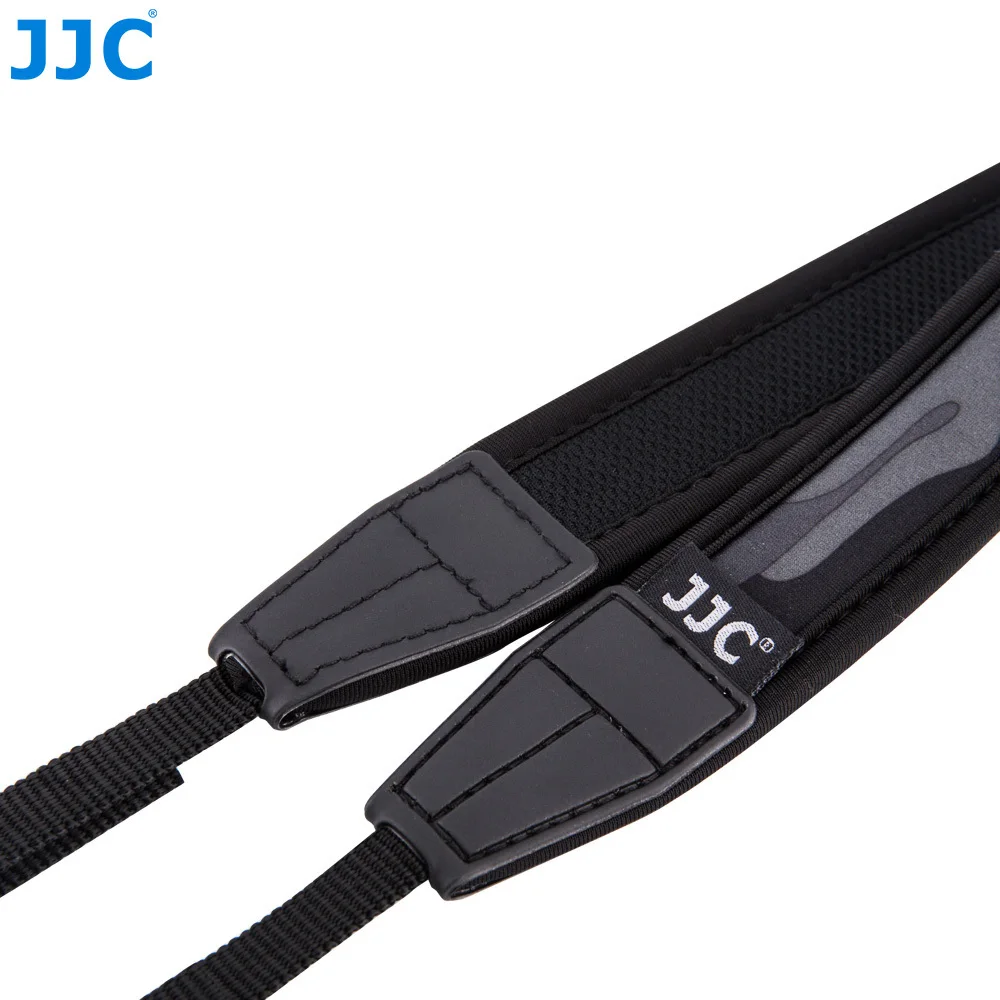 JJC Mirrorless Camera Shoulder Neoprene 124cm Length DSLR Sling Belt Ring ang Lug Protector Colourful Adjustable Neck Strap For