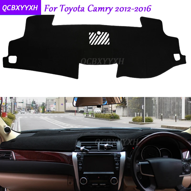 Коврик для приборной панели Toyota Camry 2012 2017 защитный коврик интерьера Photophobism