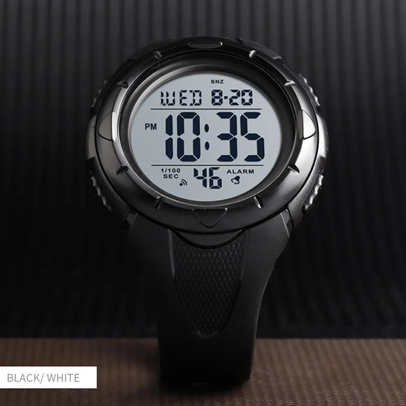 Мужские часы электронные цифровые спортивные мужские часы-хронограф 50 м
