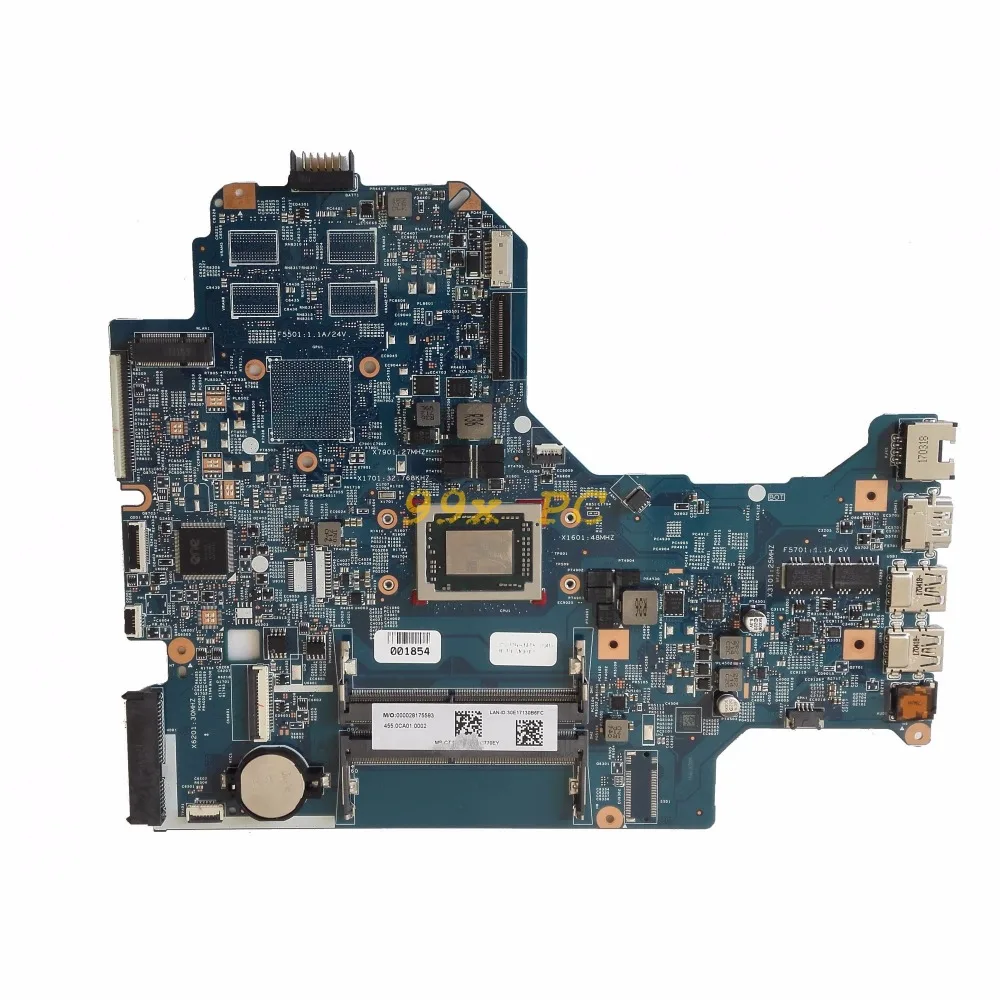 LAOKE для hp 17 AK 17Z AK061NR Материнская плата ноутбука W/для A10 9620P Процессор 926196 601 16889 1