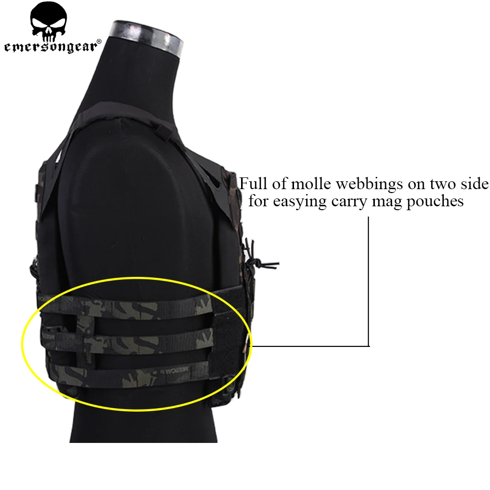 EMERSONGEAR JPC жилет Легкий MOLLE специальная пластина Перевозчик Охота легкий для
