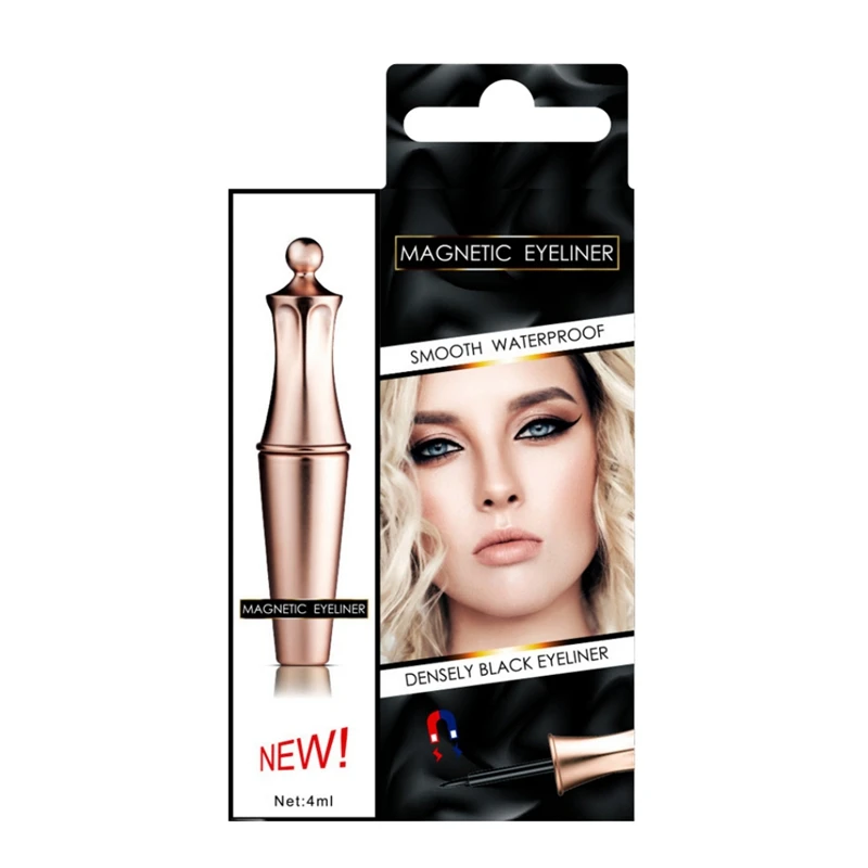 

2019 Hot Sale Magnetic Eyeliner Liquid Long Lasting Waterproof Eyeliner Liquid Makeup For Magnetic Eyelashes Wholesale