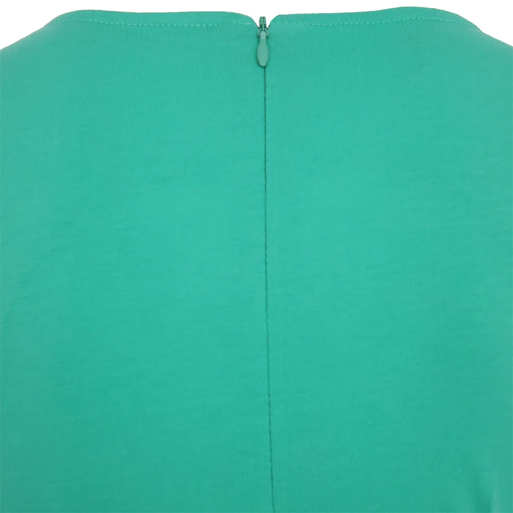 Оптовая продажа облегающие Женские платья в стиле пэчворк с круглым вырезом без