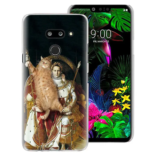 Забавный художественный эстетический чехол для телефона, чехол для LG G7 G8 ThinQ G5 G6 V30 V40 V50 ThinQ Q6 Q7, жесткий чехол-накладка - Цвет: 14