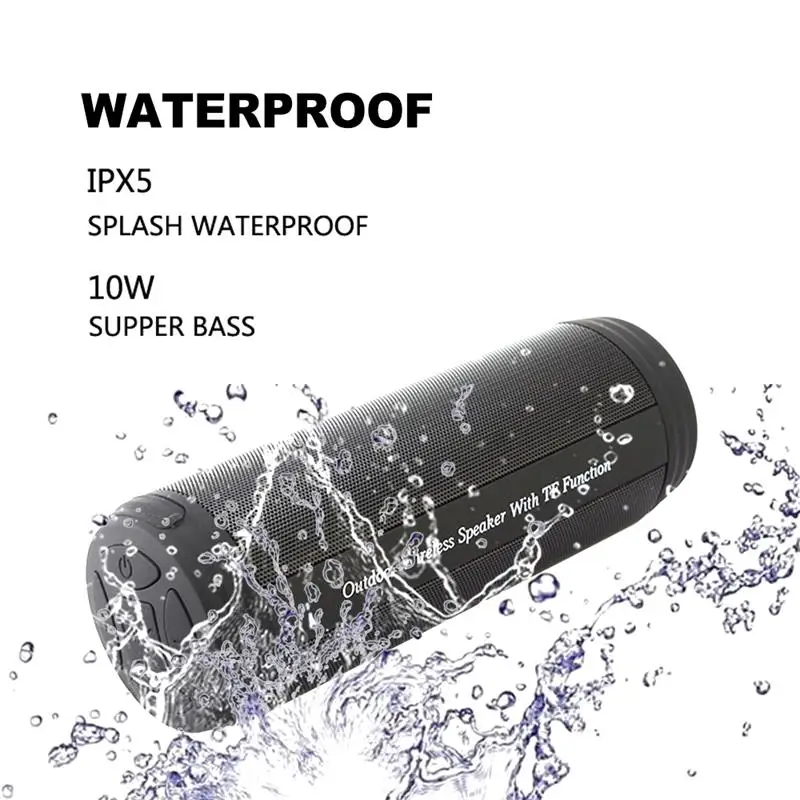 Беспроводной лучший Bluetooth динамик открытый водостойкий портативные колонки