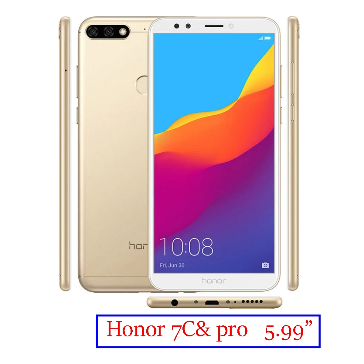 2 шт./лот Динамик Приемник для huawei honor 7 lite 7i 7A 7C 7S 7X honor 8 pro 8X Max 8C honor 9 lite - Цвет: Honor7C and pro 5.99