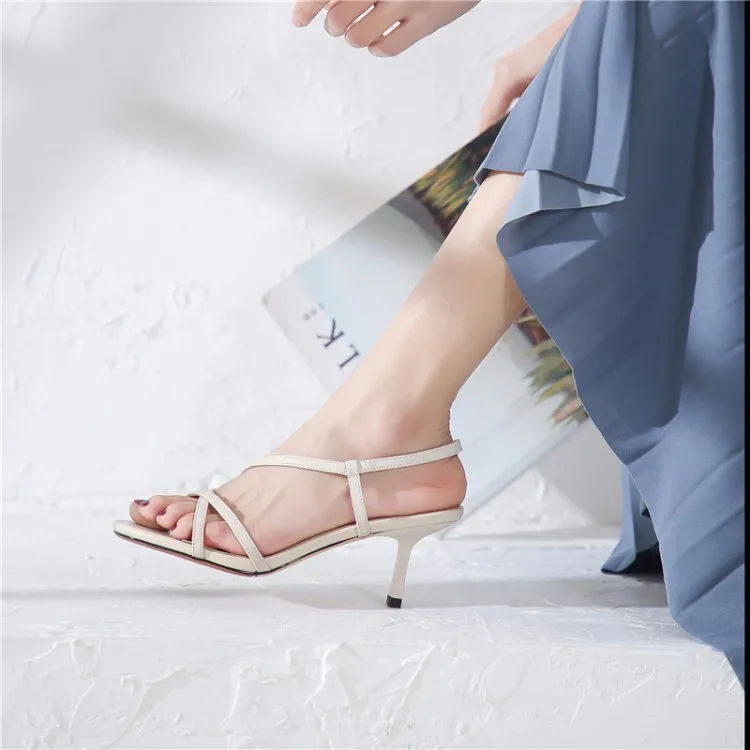 Сандалии на высоком каблуке женская обувь женские летние сандалии с лентами