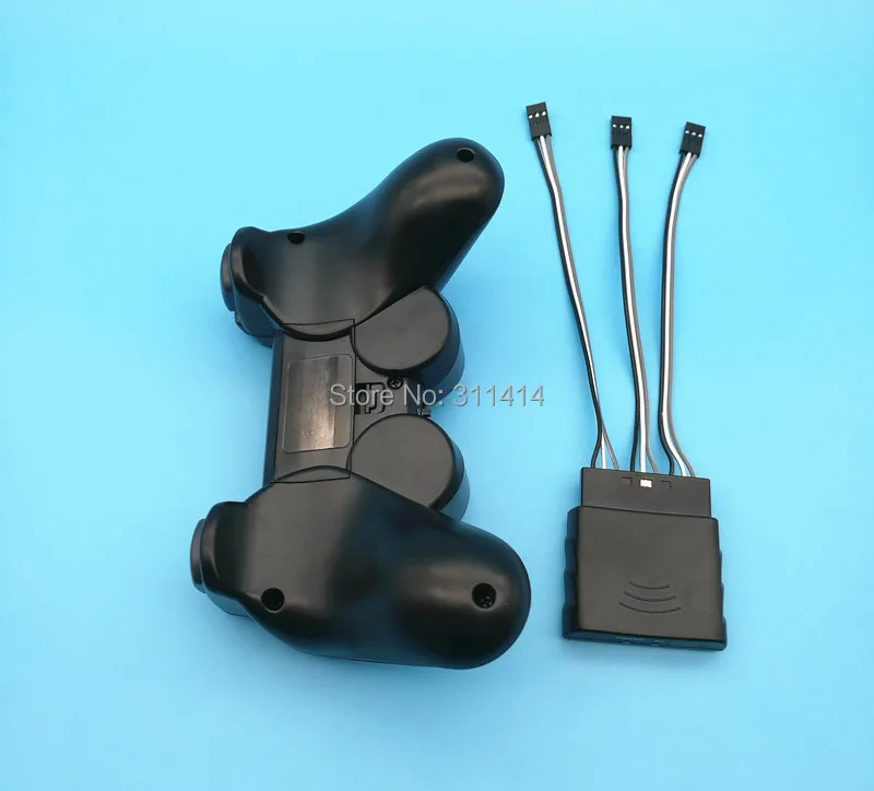 1 шт. робот PS2 контроллер и ручка приемника для робота паука Biped DIY 32ch робот-пульт