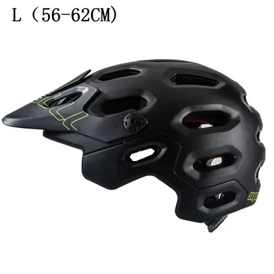 black - L CAIRBULL MTB дорожный велосипедный шлем дышащий Сверхлегкий велосипедный шлем каска защита головы цельно литые шлемы M/L - Цвет: black - L