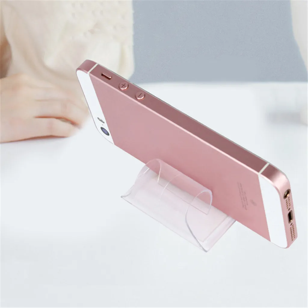 WUPP Ornaments Solar doll 2019 NEW HOT SALE Universal Center Console Car Phone Holder Mini Transparent Invisible Bracket 9611 | Автомобили