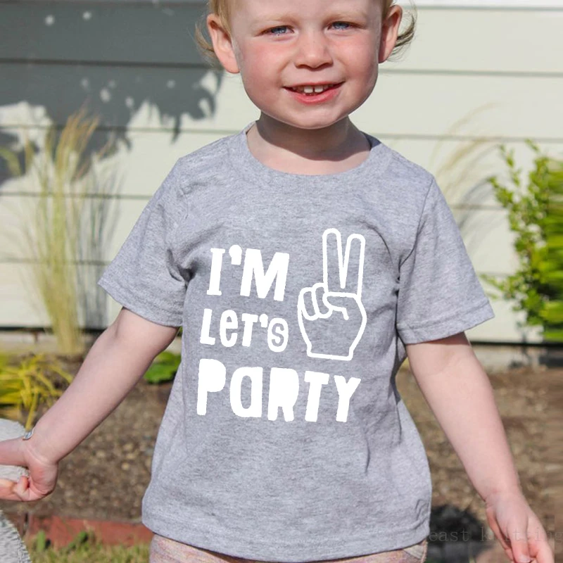 

DERMSPE Summer New O-Neck Trend Kids Girls Boys Soft Cotton Short Sleeve Letter Print Clothing Children Tops Kids Baby T-shirt