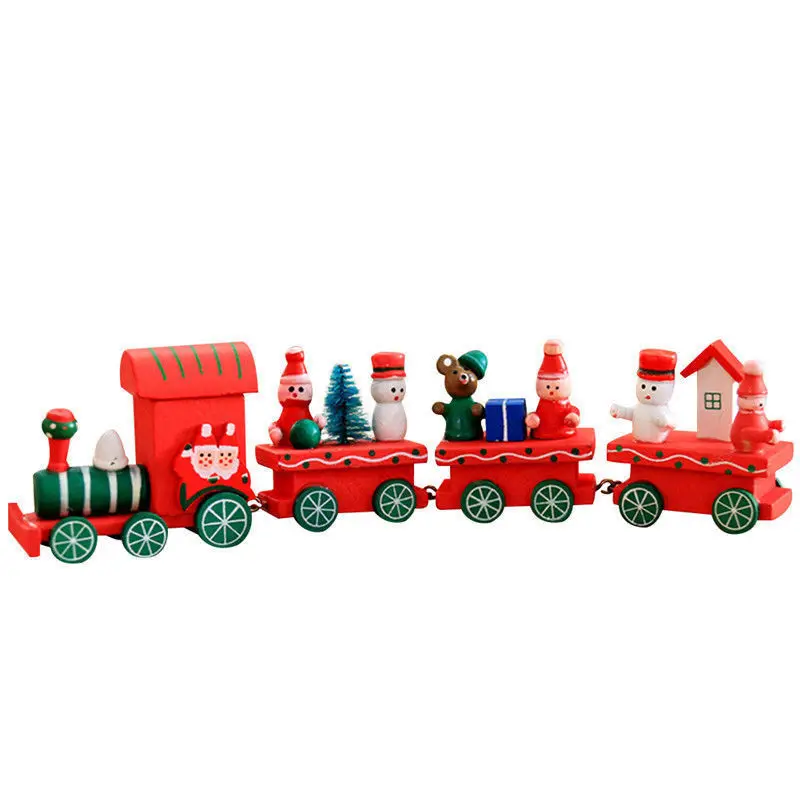 Pудкоко Новое поступление Хит деревянный Рождественский шлейф для новорожденных