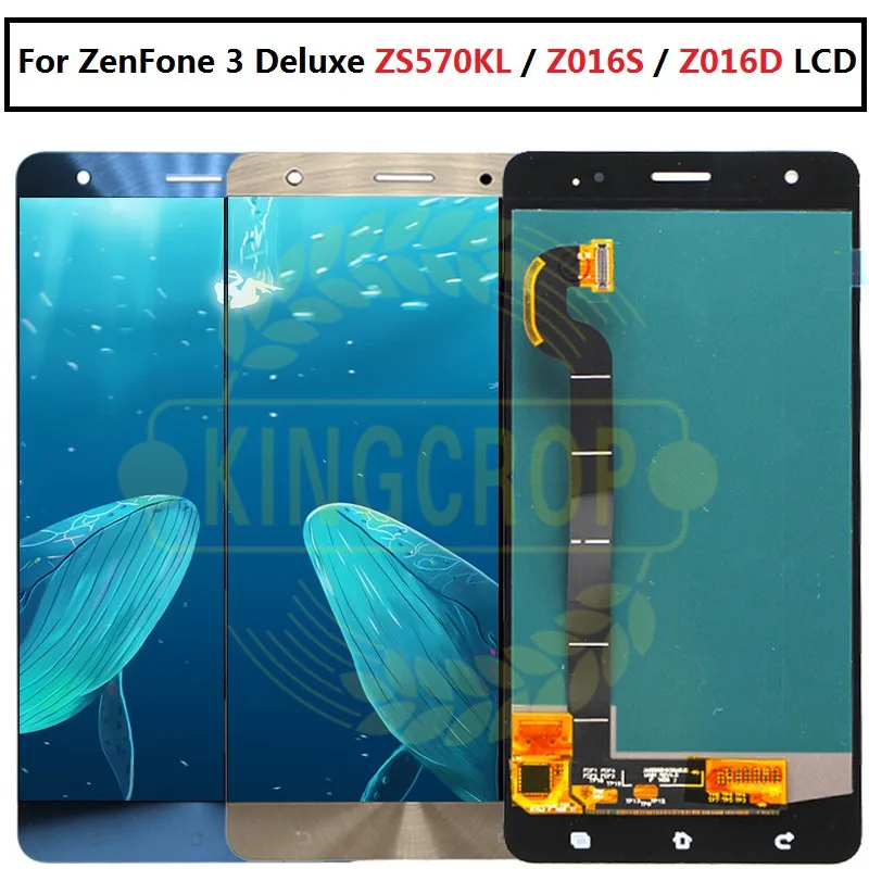 For asus ZS570KL LCD Screen for Zenfone 3 Deluxe Z016S Z016D Display and Touch Digitizer Assembly | Мобильные телефоны и