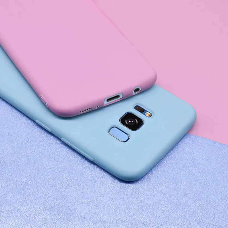 Candy Solid Color Silicone Phone Soft TPU Back Cover Shell Fundas for Samsung Galaxy J5 J7 J310 J510 J710 J330 J530 J730 Case |