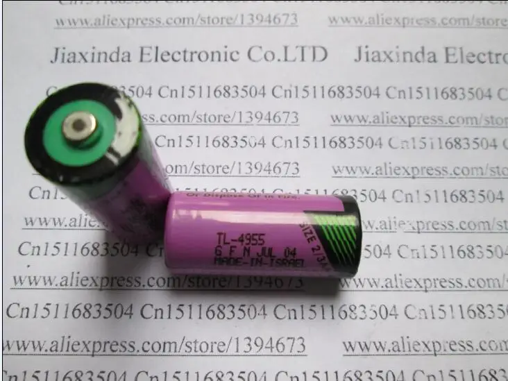 Jiaxinda NEW TL-4955 TL4955 4955 3,6 V 2/3AA литиевая батарея ER14335 PLC CNC промышленная литий-ионная батарея
