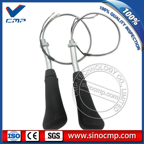1 пара EC210B EC240B экскаватор ручка управления перемещения для Volvo|handle|handle leverhandle control |
