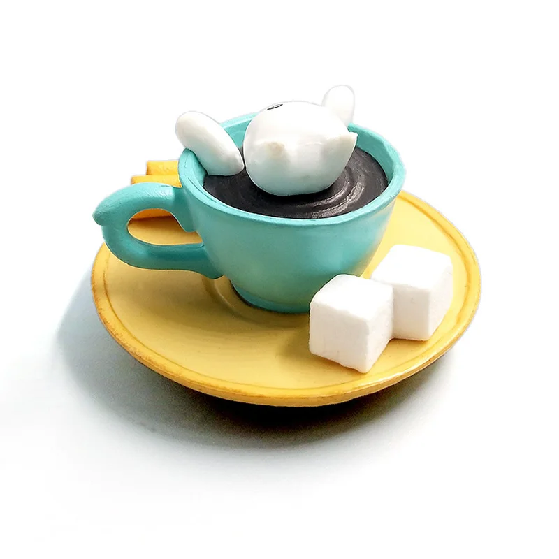 5 шт. пластиковые фигурки в виде мультяшного десерта | Дом и сад