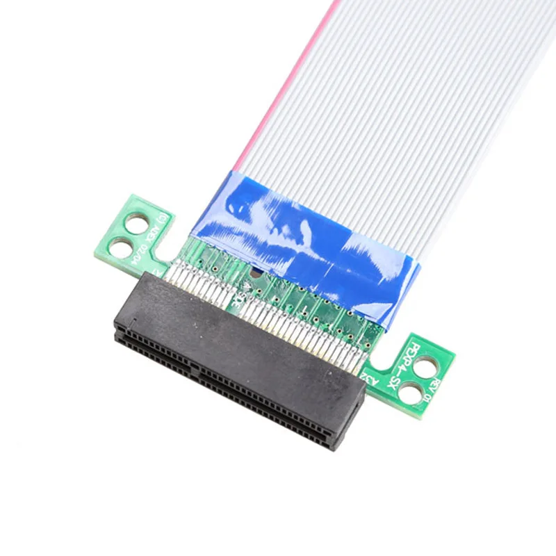 PCI-E 4X Riser Card Extender Flex Extension Cable Ribbon Adapter Converter | Компьютеры и офис