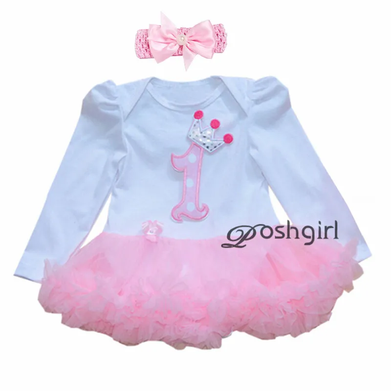 Милый комплект с платьем для маленьких девочек синий кружевной комбинезон