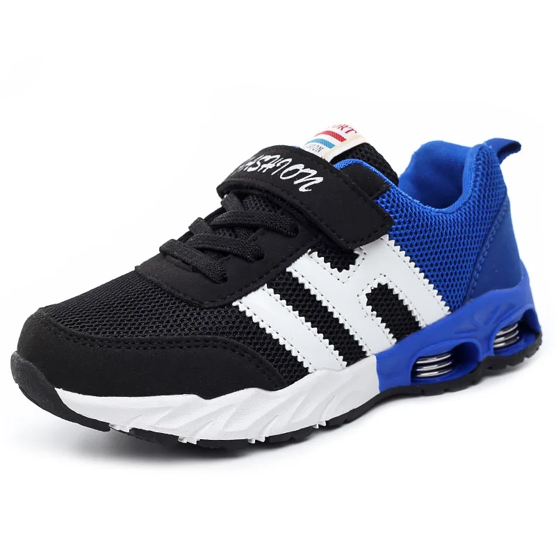 New Design Children Sports Shoes Boys Girls Spring Damping Outsole Slip Patchwork Breathable Kids Sneakers Child Running | Детская