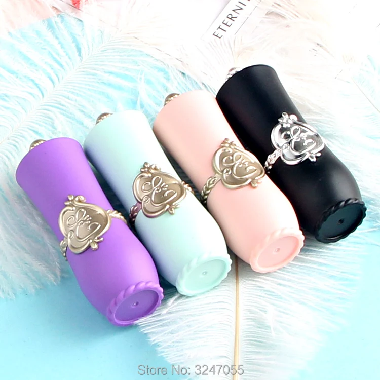 

50pcs/lot 12.1mm Top Quality Empty Lipstick Tube, DIY Plastic Pink Lip Rouge Tube, High Grade Purple Lip Balm Storage Bottle