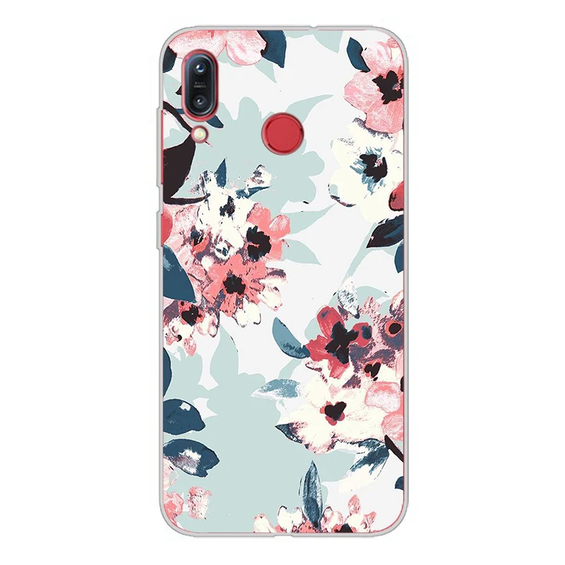 ciciber Phone Cases For ASUS Zenfone Max Pro (M1) (M2) Case Soft Back Cover ZB601KL ZB602KL ZB631KL ZB633KL ZB555KL Flower |