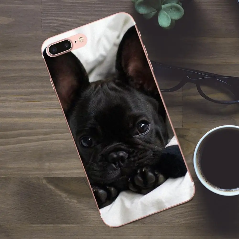Чехол для сотового телефона Apple iPhone 4 4S 5 5C SE 6 6S 7 8 Plus X Galaxy A3 A5 J1 J2 J3 J5 J7 2017 милый щенок
