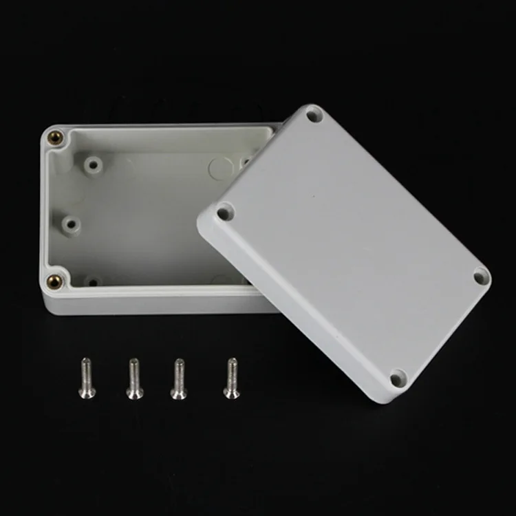 83x58x33 ABS пластиковая коробка IP65 водонепроницаемая распределительная коробка DIY наружная электрическая Соединительная коробка кабель ветка чехол Корпус проекта - Цвет: 83x58x33