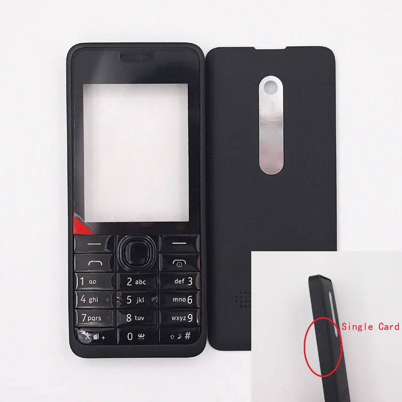 Новый чехол BaanSam с одной или двумя картами для Nokia 301 N301 английской