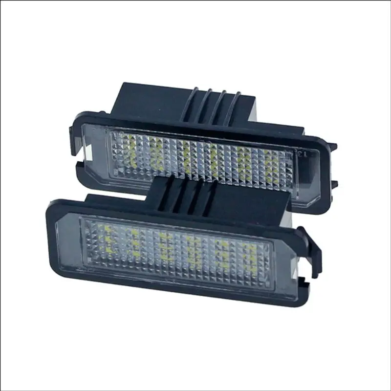 2x18SMD без ошибок светодиодный светильник номерного знака Лампы V ~ W Golf MK4 MK5 MK6 Passat