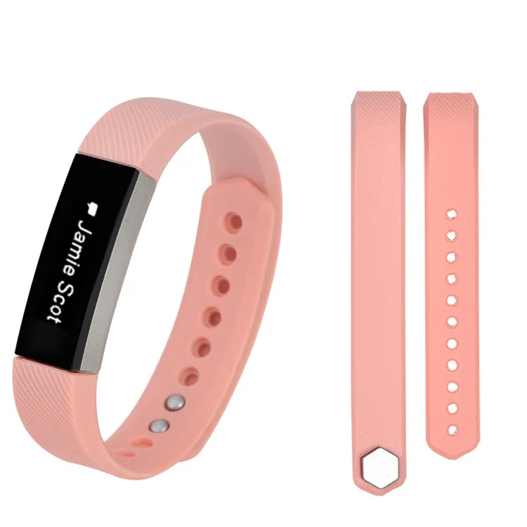 Высококачественный Сменный Силиконовый Браслет Для Fitbit Alta/Alta HR, браслет с надежным регулируемым ремешком, аксессуары - Цвет: khaki