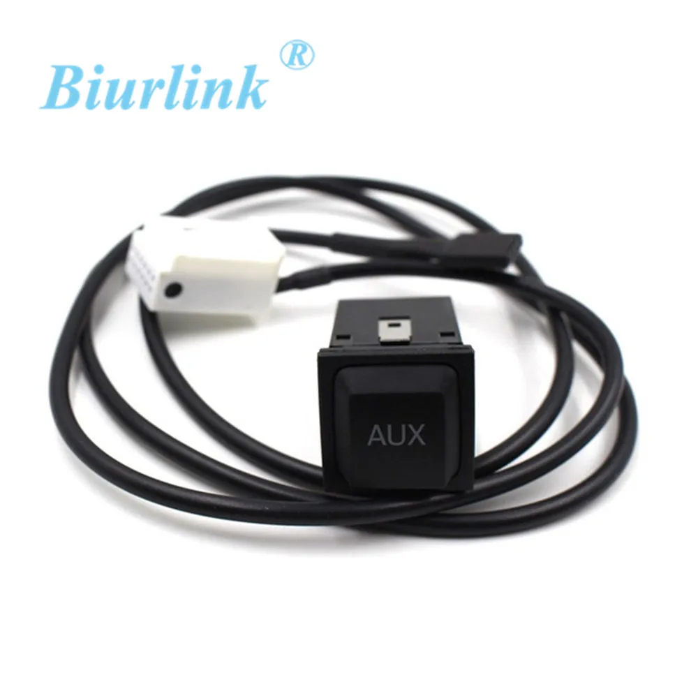 Аудиокабель адаптер Biurlink 150 см RCD510 RNS315 RCD310 AUX порт переключения для Volkswagen Golf MK6 Sagitar