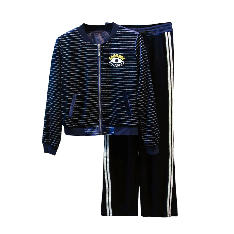 Высокое качество Новый 2018 Дизайнер взлетно-посадочной полосы Костюм Установить