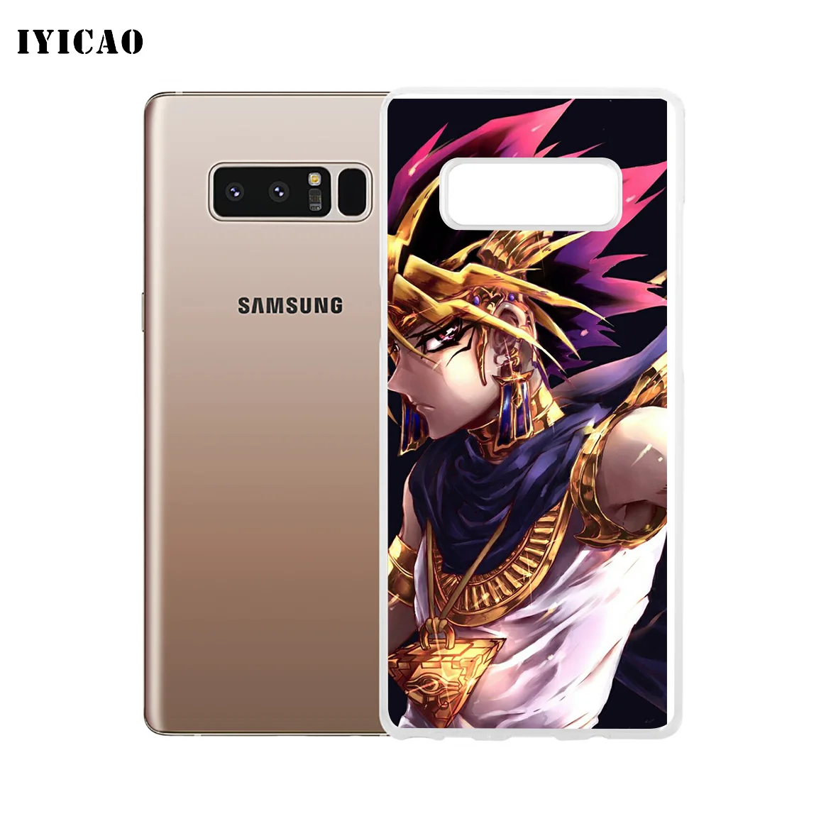 IYICAO Yu Gi Oh Yugi Muto Soft Silicone Phone Case for Samsung A5 A6 Plus A7 A8 A9 J3 J5 J7 Note 8 9 TPU Cover | Мобильные телефоны