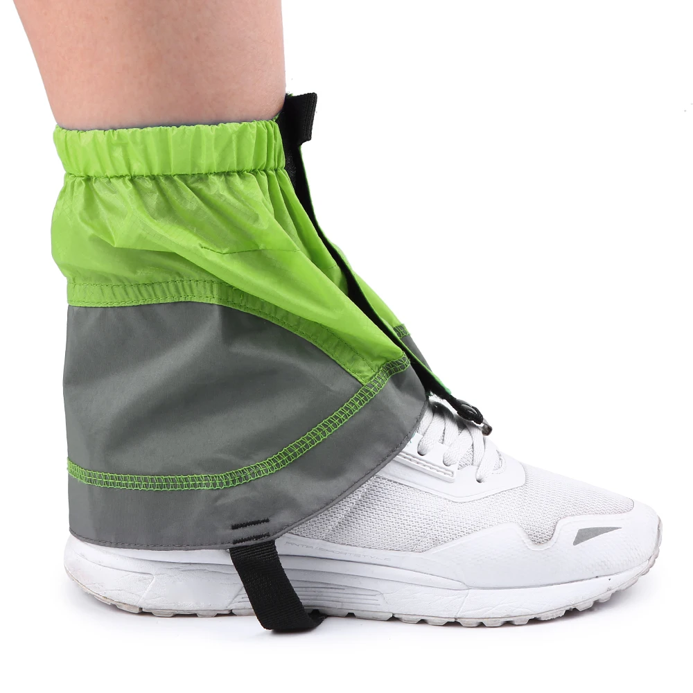 1 пара короткая обувь Gaiter ультра легкий лодыжки с покрытием нейлон лодыжки прогулочная крышка Открытый Катание на коньках, скалолазание Короткие гетры