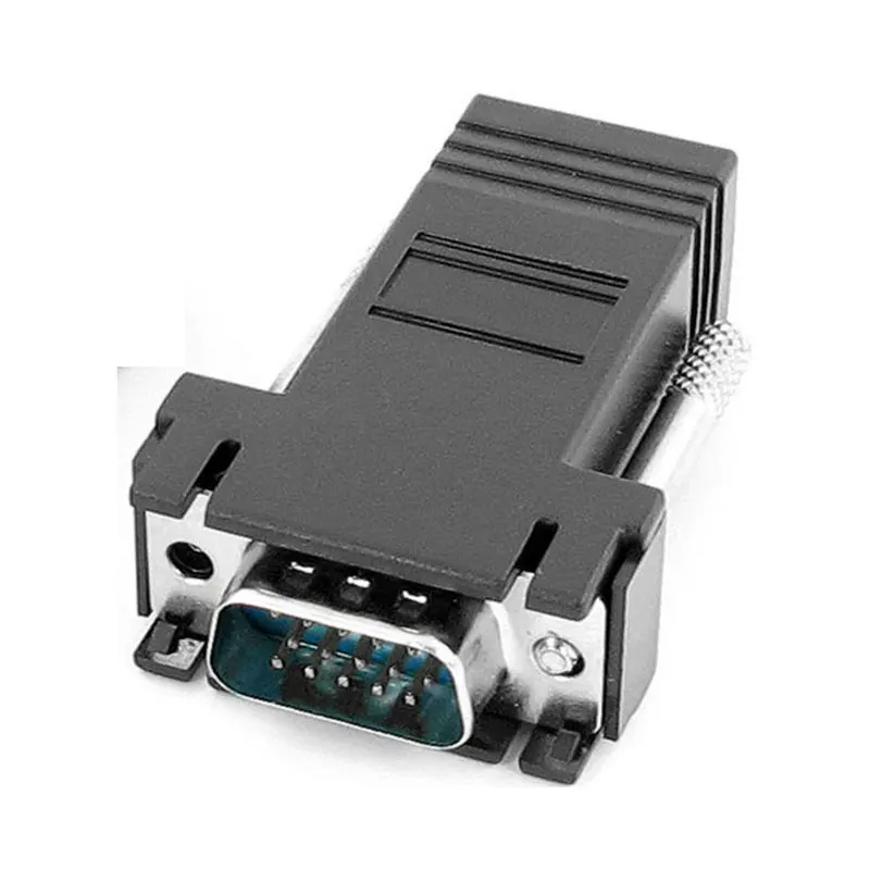 DB9 Male к RJ45 8P8C модульный Соединительный адаптер|Компьютерные кабели и разъемы| |