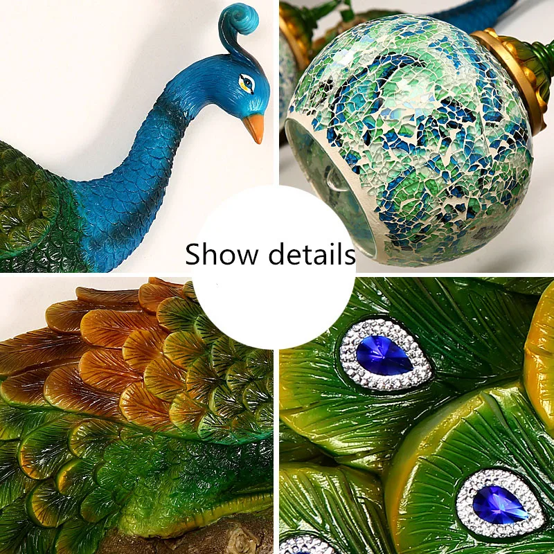 Европейский стиль гостиная ТВ фонарь настенный с задним освещением прохода