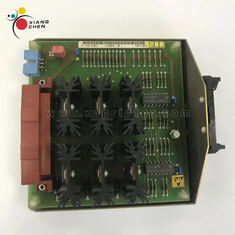 91.144.3201 для Heidelberg SM102 CD102 SM74 PM74 SM52 модуль усилителя машины VSM2 HD части машины|Детали